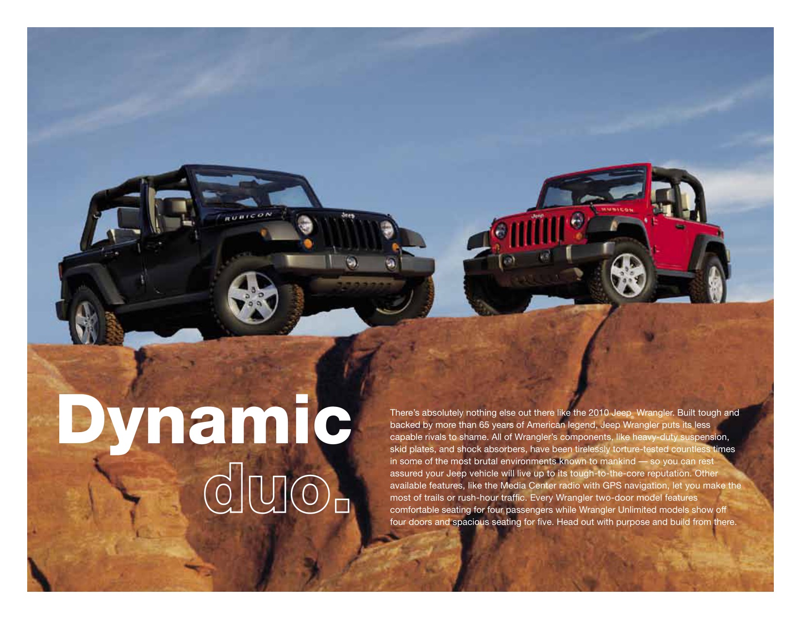 2010 Jeep Wrangler Brochure Page 20